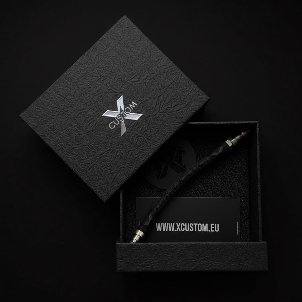 Schwarzer X-Grip-Schlauch