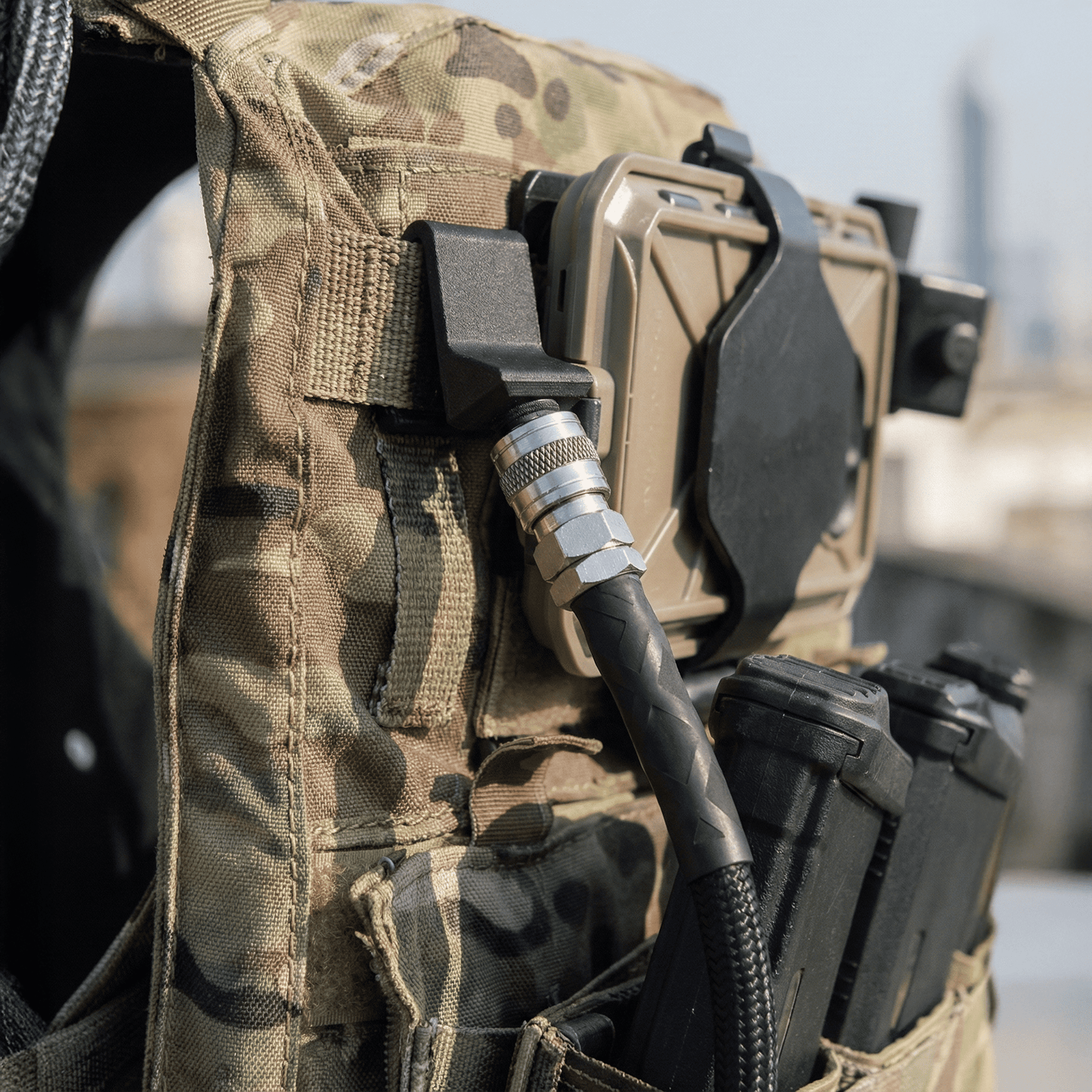 HPA Hose QD Drop-off Line for Molle
